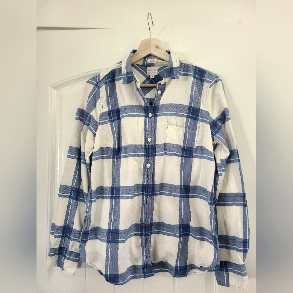 J Crew Boy Fit Button Down Shirt